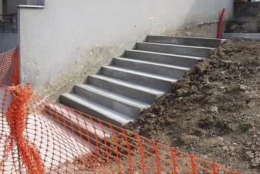 réalisation d'escalier maçonné
